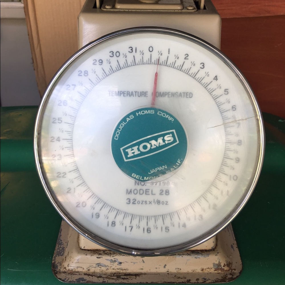 Vintage Homs Kitchen Food Scale